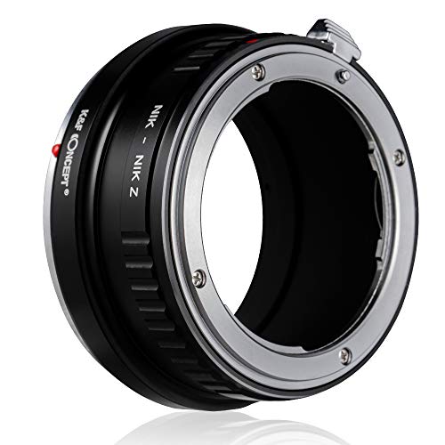 Adaptador de montura de lente K&F Concept FTZ compatible con lentes Nikon F/AF AI AI-S para cámaras Nikon Z6 y Z7 miniatura 3