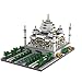 Perfekt TAJ Mahal World berühmte Wahrzeichen 2159 Stück Nano Mini Bausteine ​​Kits 3D Puzzle Sammeln Modell Kind Bau Pädagogische DIY Spielzeug Geschenke, für Jungen und Mädchen Geburtstagsgeschenk Ji