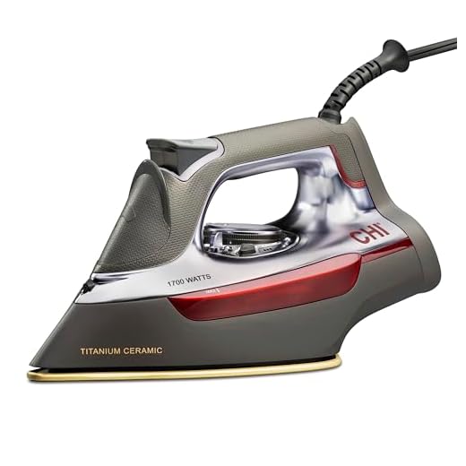 CHI Steam Professional Iron for Clothes with Vertical Steam Burst