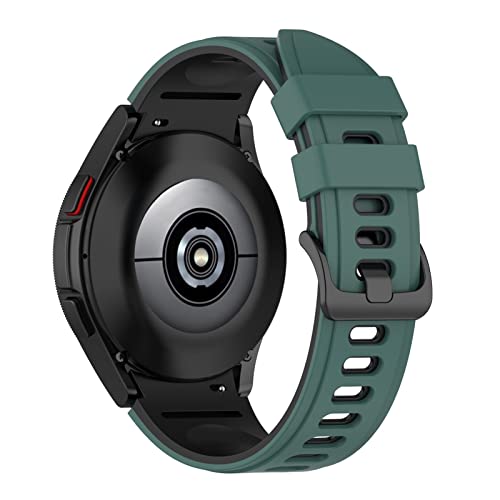 Bracelet 20 mm silicone sans écarts compatible Galaxy Watch 4 - 2