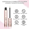Eyelash Growth Serum (3ML) Premium Lash Serum for Eyelash Growth Thickness, Stronger, Healthier Lashes - Eye Lash Serum Growth - Vegan & Cruelty Free - Lash Growth Serum - 2 Month Supply - USA