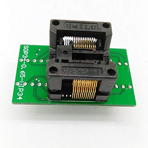 Wiring Connecting Terminals - SSOP24 TSSOP24 IC Test Socket ots24(34)-0.65-01 Programming Socket IC Body Size 5.3-5.7mm Available ZIF Adapter - (Color: HMILU)