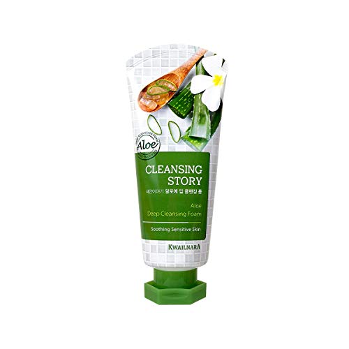 Cleansing Story Natural Facial Deep Foam Cleansing - Aloe image 2