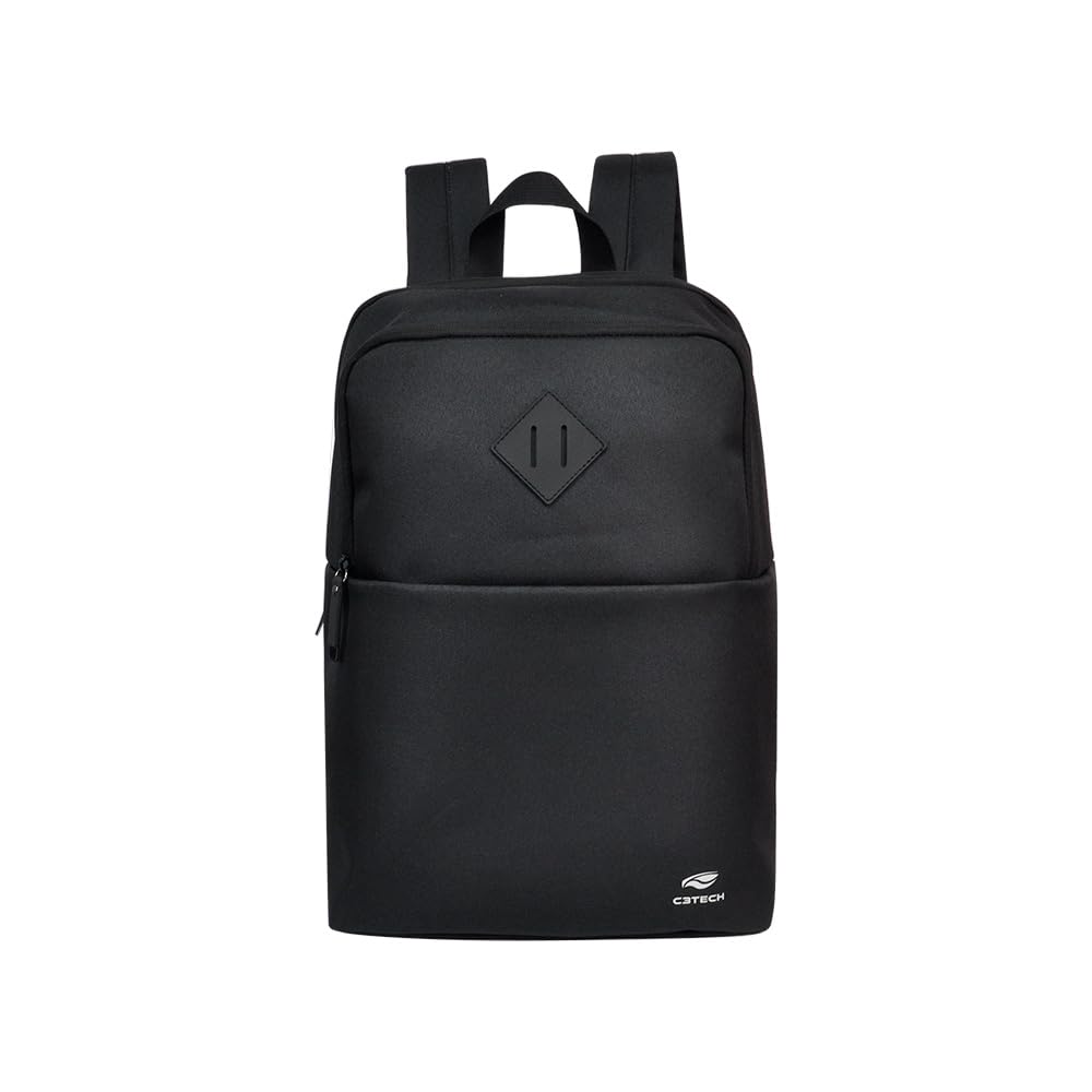 C3Tech Mochila Para Notebook 15,6" MC-40BK Preta