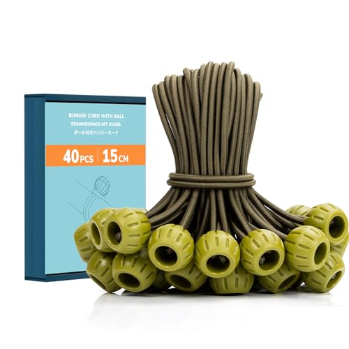 Abma Cord Spanngummis mit Kugel 40 Stück