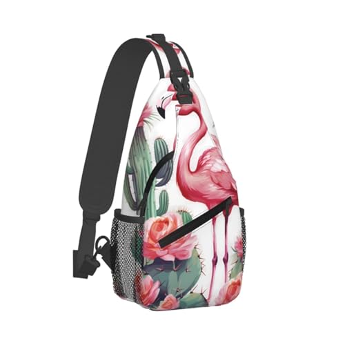 Bolso bandolera negro unisex para viaje y senderismo miniatura 7