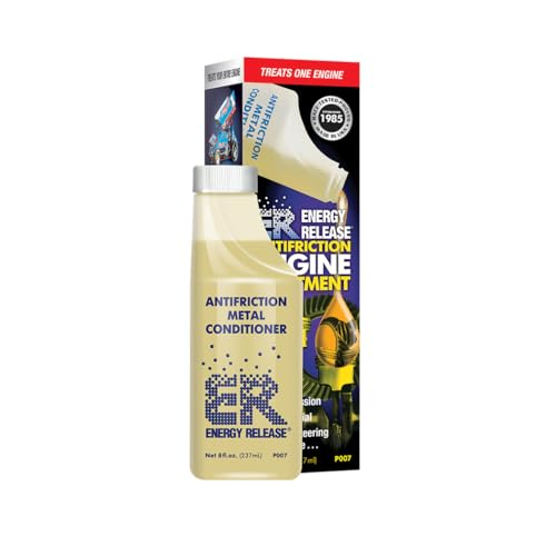 ENERGY RELEASE HI-Gear Antifriction Metal Conditioner 8 fl. oz. | Engine and Transmission Oil Additive, Enhanced Wear Protection