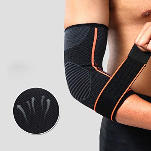 Garneck Cotoveleira respirável compressão cotovelo suporte elástico cotovelo cotovelo cotoveleiras p