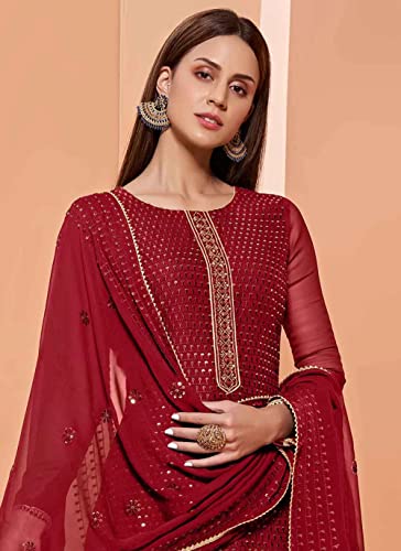 Image of Xomantic Fashion Women Georgette Straight kurti