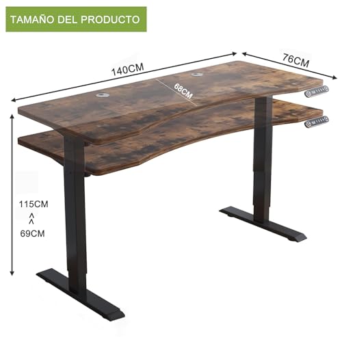 La Mejor comparativa de Mesa elevable - cinco favoritos. 9 Imagen adicional