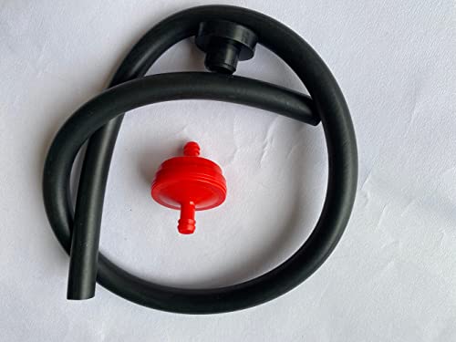 Fuel Hose Filter Gas Tank Shut-Off Valve Grommet Bushing for 3000 5000 6250 Watts Craftsman Coleman Powermate Maxa Generac for Honda GX240 Generator Snapper Snowblower Snow Thrower