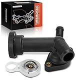 Frankberg Thermostat de Liquide de Refroidissement Compatible avec Mi.ni R50 R53 1.4L 1.6L 2001 2006 Mi.ni Cabriolet R52 2004 2008 Remplacer# 11537596787