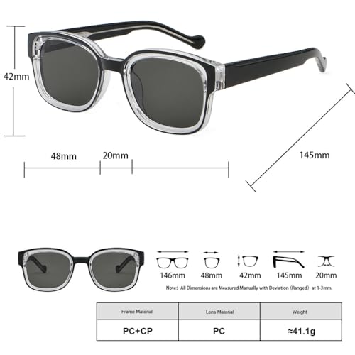 Neue 2025 UV400-Sonnenbrille für Damen CP-Acetat-Sonnenbrille für Herren