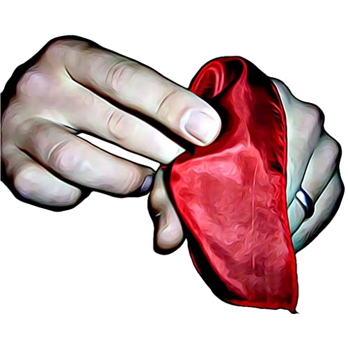 ProTriXX Vanishing Silk Komplett-Set, Verschwindendes Tuch Zaubern, Genialer Zaubertrick, Zaubertricks Cover