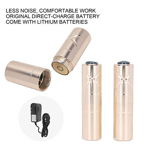 Permanent Makeup Machine, Portable Multifunctional Wireless Rotary Tattoo Machine Kit, Lip Eyebrow Brows Eyeliner Tattoo Miroblading Shading Supplie, Without Needles (Gold) #TOP5