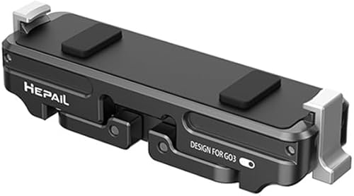 Miniatura 2 de Soporte de liberación rápida para Insta360 GO 3S/GO 3, adaptador magnético GO 3S/GO 3 accesorios de cámara, acoplable a trípode, para vlogging