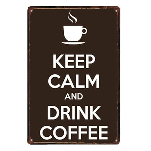 Coffee Metal Tin Sign Retro Vintage Plaque