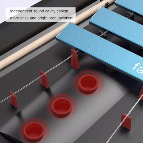 MEELAND Xylophone,16 Notes Glockenspiel , Metal Keys with Cartoon case and 4 Mallets - Image 4