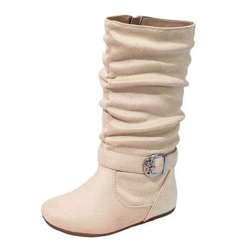 Girls Cowboy Boots Fringe 𝐂owgirl Boots with Tassel Side Zipper Riding Shoes Western Boots for Toddler/Little Kid/Big Kid