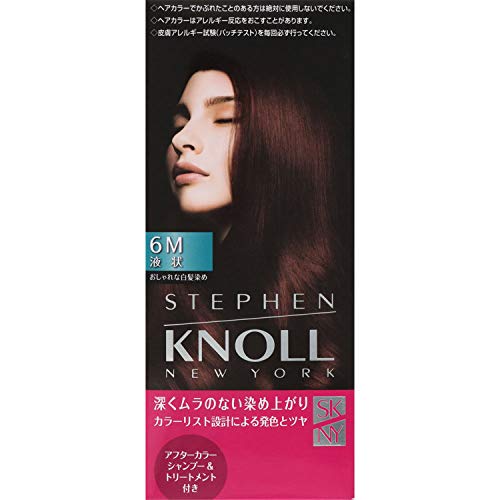 STEPHEN KNOLL(スティーブン ノル) 【医薬部外品】カラークチュール 液状ヘアカラー 白髪染め 6M マロンブラウン 1回分