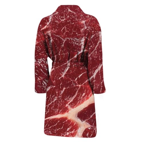 Retro Vintage Bohemian Floral Print Bathrobe For Men And Women2