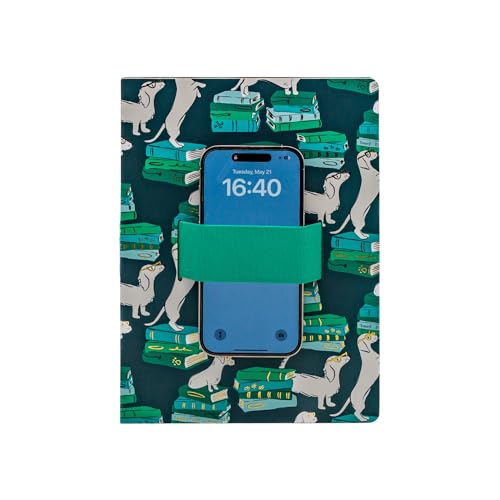 Carnet avec support de téléphone Studio Oh - Notes lignées - 2
