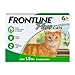 Frontline Plus for Cats and Kittens (1.5 pounds and over) Flea and Tick Treatment, 6 Doses