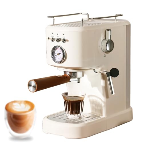 Cafetera Expreso Semi automática con Espumador 1.2 L