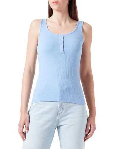 PIECES Pckitte Noos-Camiseta de Tirantes Anchos, Hortensia, XL para Mujer