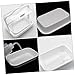 COOLHIYA Multi Function Reusable Lens Tray for Ok Lenses Professional Cleaning and Storage for Rgp and Hard Non Slip Design for Easy Use and Secure Grip