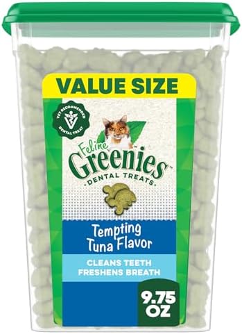 Greenies feline veterinarian-recommended adult natural dental cat...