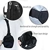 BNPHSIN Sling Bag, Waterproof Crossbody Bag Anti-Theft Shoulder Bag for Men and Women, Mini Breathable Crossbody Shoulder Bag with Zipper, Lightweight Backpack for Travel Hiking Outdoor Sports #2