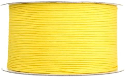 John Bead Lovely Knots 1mm Yellow Chinese Knotting Cord for Jewelry and Craft Making, 180 yds