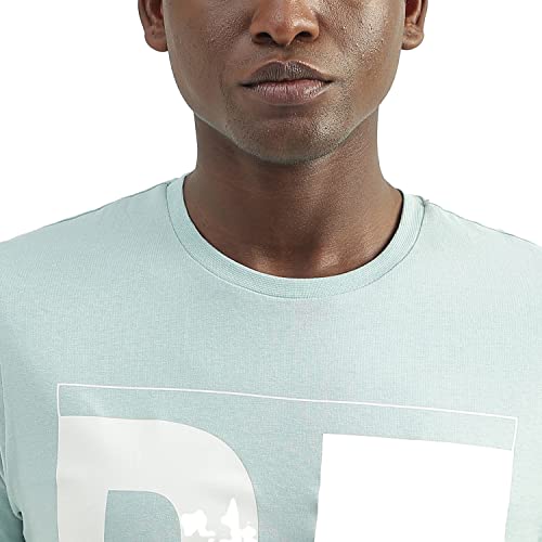 Image of UNITED COLORS OF BENETTON Men's Cotton Printed Regular Fit T-Shirt