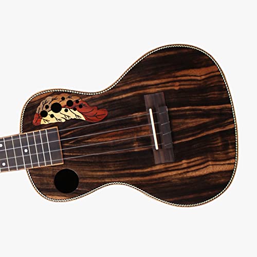 SheIRin Ukulélé Noir Bois de Santal 23/26 Pouces Hawaii Ukelele pour kit débutant avec accordeur, médiators, Sac de… - Les Beatles, Paul McCartney, John Lennon, RIngo Starr, George Harrison SheIRin Ukulélé Noir Bois de Santal 23/26 Pouces Hawaii Ukelele pour kit débutant avec accordeur, médiators, Sac de… – Image 4