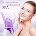 Face Steamer, Facial Steamer Nano Ionic Hot and Cold Mist Humidifier, Face Steamer Sauna for Facial Deep Cleaning Pores, Face Steamer Inhaler SPA Moisturizing Atomizer for Dry Skin