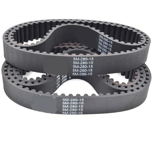 Gummi-Zahnriemen RPP5M/P5M – Breite 20-50mm, Längen 225-385mm – Flexibel, Leise & Verschleißfest Für Drucker Und CNC-Maschinen
