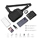 higouta Mini Sling Bag for Men Women, Small Crossbody Waterproof Practical Shoulder Chest Bag for Travel Work Sport