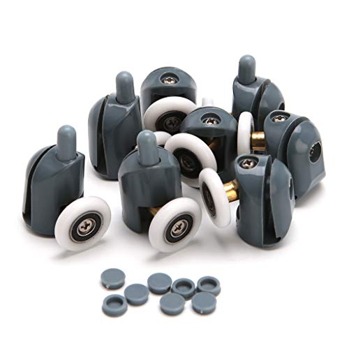 Preisvergleich Produktbild YUYUE21 (8pcs Schiebetürscheibe Duschtür Rolle Schieben