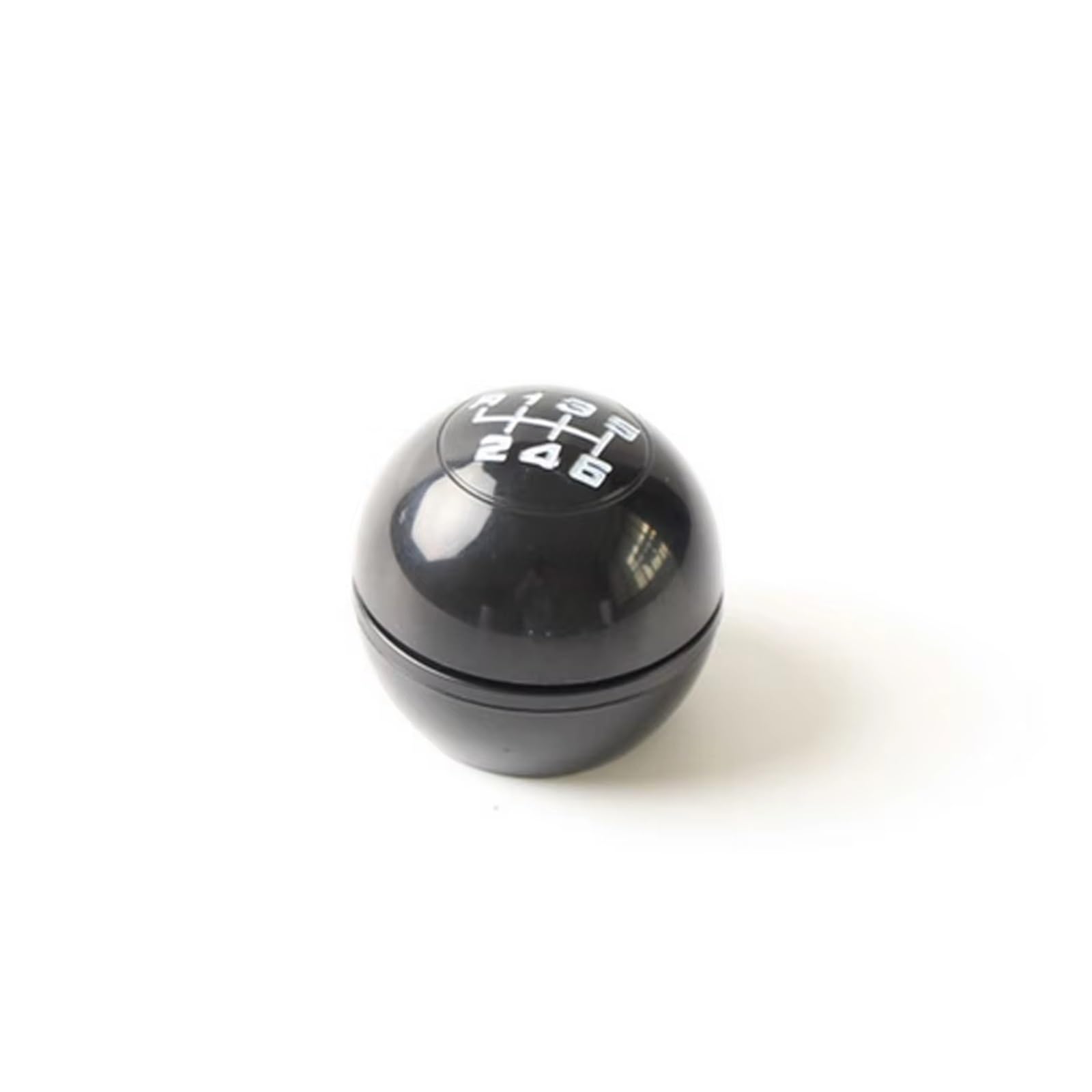 WYLWSHA Shift Gear Knob Cover for Alfa for Romeo for Giulietta 2010-2018 5 6 Speed Gear Shift Knob Lever Shifter Head 50294565(Sliver 5 Speed)