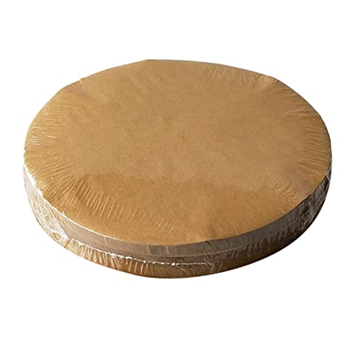 PRETYZOOM 100pcs Round Baking Paper Cake Paper Mats Non-stick Bbq Oil Oil-resistant Cupcake 10 Inches Large Quantity Multi-purpose