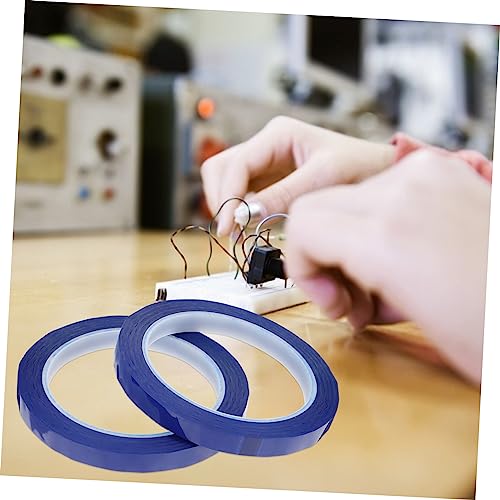 Hemobllo 6 Rolos De Fita Adesiva Fita De Marcação De Grade Fita Isolante Fitas De Gráfico Autoadesiv