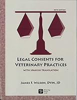 Legal Consent Forms for Veterinary Practices with spanish translation 1583260382 Book Cover
