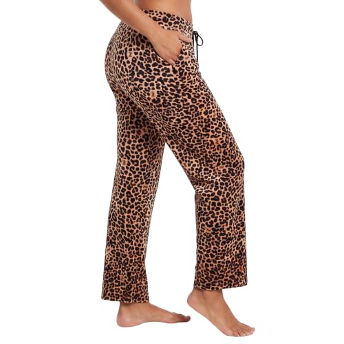 Image of Juicy Couture Women's Velvet Fleece Lounge Pajama Pant with Rhinestones