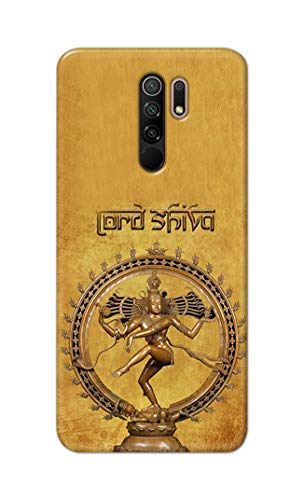 Image of PRINTFIDAA Lord Shiva As Nataraj Printed Designer Hard Case for Redmi 9 Prime Back Cover -(e) RPM1004