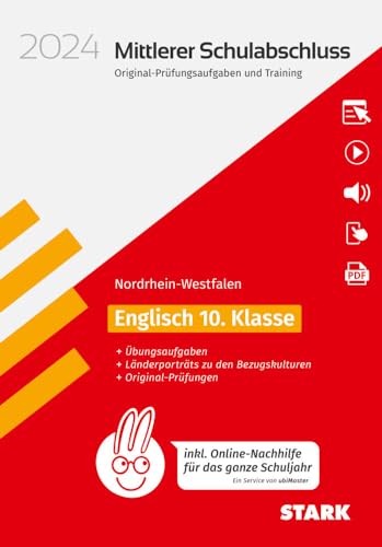 STARK Original-Prüfungen und Training - Mittlerer Schulabschluss 2024 - Englisch - NRW - inkl. Online-Nachhilfe (Abschlussprüfungen) STARK Original-Prüfungen und Training - Mittlerer Schulabschluss 2024 - Englisch - NRW - inkl. Online-Nachhilfe (Abschlussprüfungen)