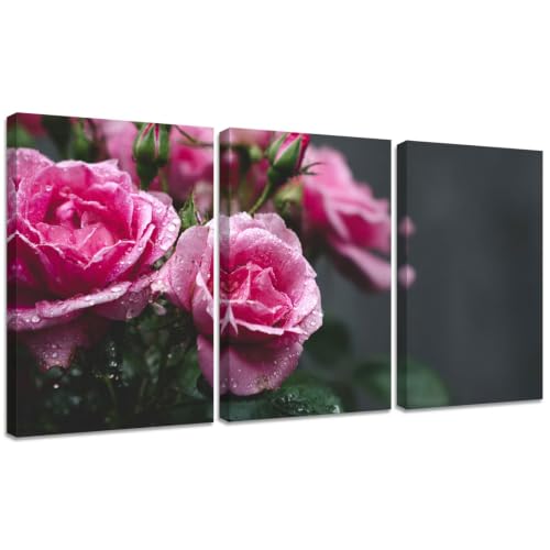 Peinture de diamant rose grand format idée cadeau originale pour passionnés d'artisanat