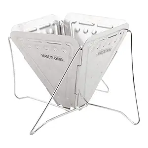 Coffee Filter, Stainless Steel Oven Shape Coffee Filter Holder, for Camping Outdoor Coffee Maker Large Coffee Filter'