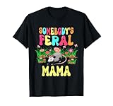 Photo Gallery somebody s feral mama, simpatico papillon a forma di opossum con fiori maglietta Photo Gallery somebody s feral mama, simpatico papillon a forma di opossum con fiori maglietta