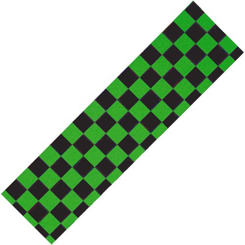 Scooter Griptape - Black/Green Chequered